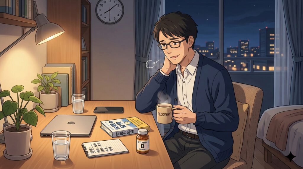 30代男性が疲れやすい原因5つと対策｜今日から回復する習慣