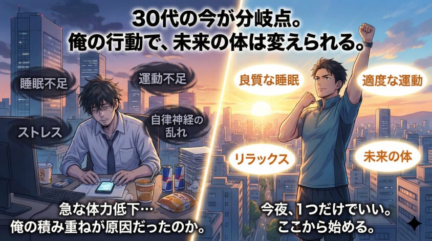 まとめ｜30代の今が分岐点。でも、まだ全然間に合う