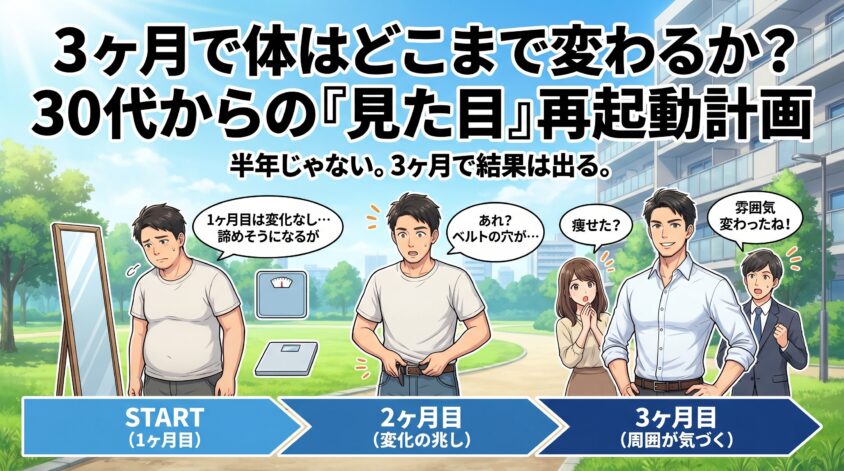 結果編｜3ヶ月で体はどこまで変わるか