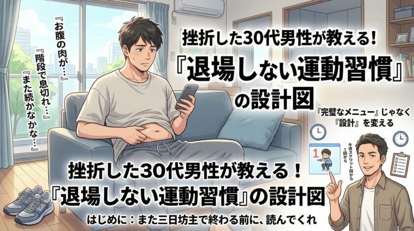 はじめに：また三日坊主で終わる前に、読んでくれ